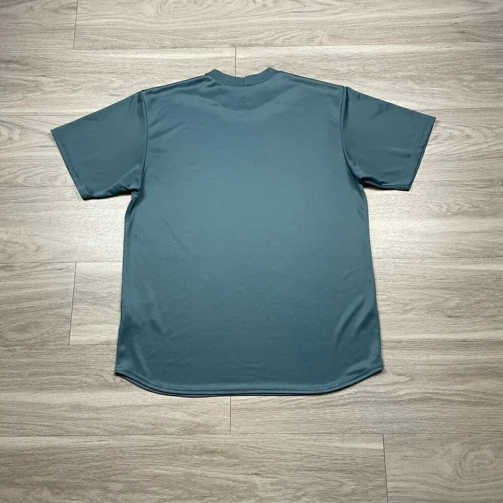 Nike Shirt Mens Large Blue ACG Outdoor Hiking Baselayer Short Sleeve